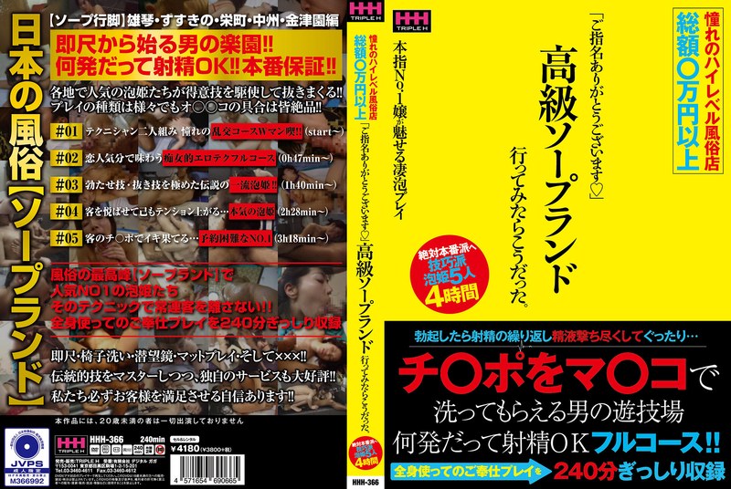 豪華 憧れのハイレベル風俗店 総額〇万円以上 「ご指名ありがとうございます◆」高級ソープランド行ってみたらこうだった。