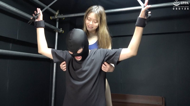 彩川ゆめ 「【F/M】膝立ち拘束のドM男子を後ろから脇くすぐり攻めプレイ！」ADOA-082 彩川ゆめ