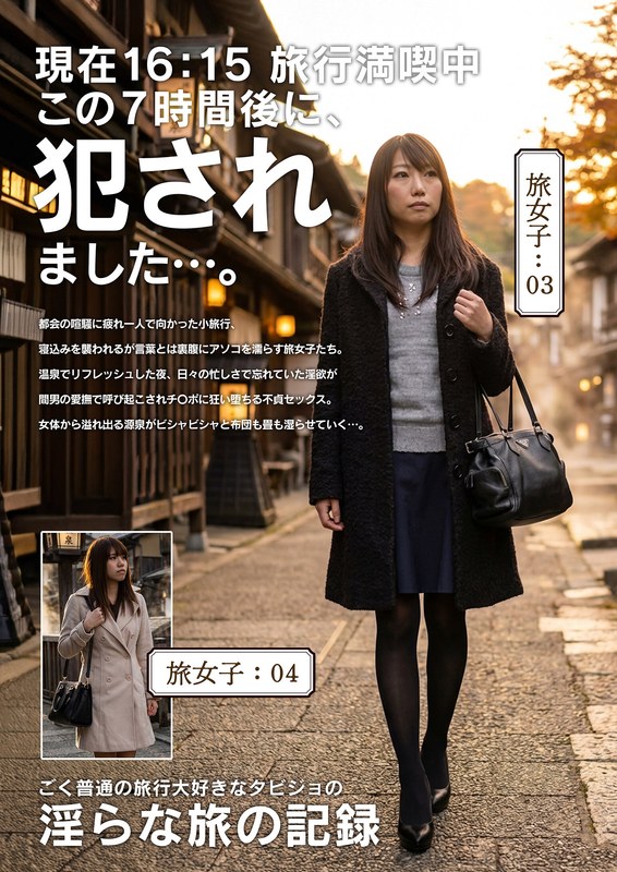 いきなりエロざんまい 淫らな旅の記録16:15この7時間後に、〇されました…。