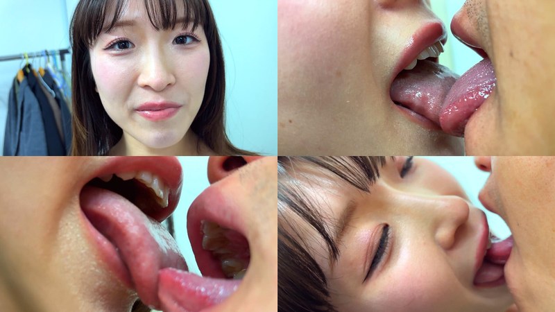 ペロネ ももなちゃんがM男に濃厚キス
