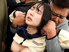 痴○ 巨乳少女羞恥電車4 玩具イカサレ素朴娘