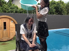 ゲーム ルーレット＆あみだくじ 2人の水掛まつり