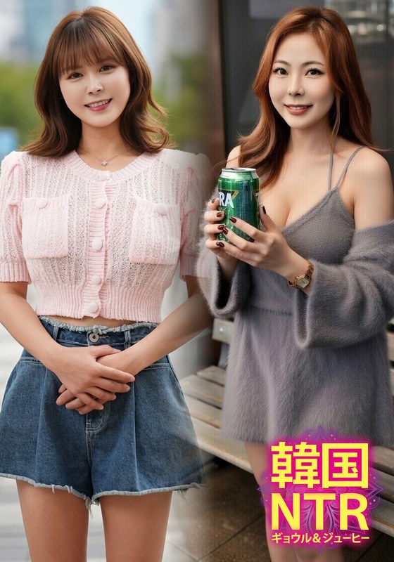 一夜 韓国NTR ギョウル＆ジューヒー