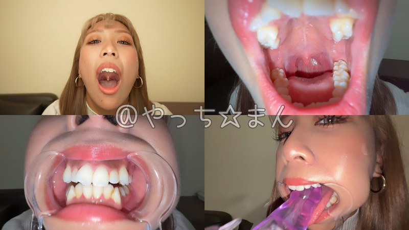 若菜めあり 【個人撮影】若菜めあり 初喉チンコ触り＆口内観察