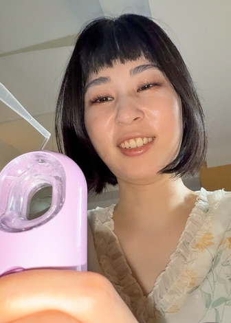 唾液 【個人撮影】閲覧注意！大園明歩の唾液を加湿器で噴霧してみた！
