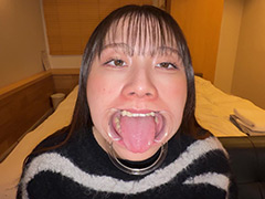 さくまつな 【個人撮影】さくまつなの喉チンコ触り＆口内観察