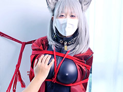 SM ライクラ水着姿で縛られるさあにゃたそ