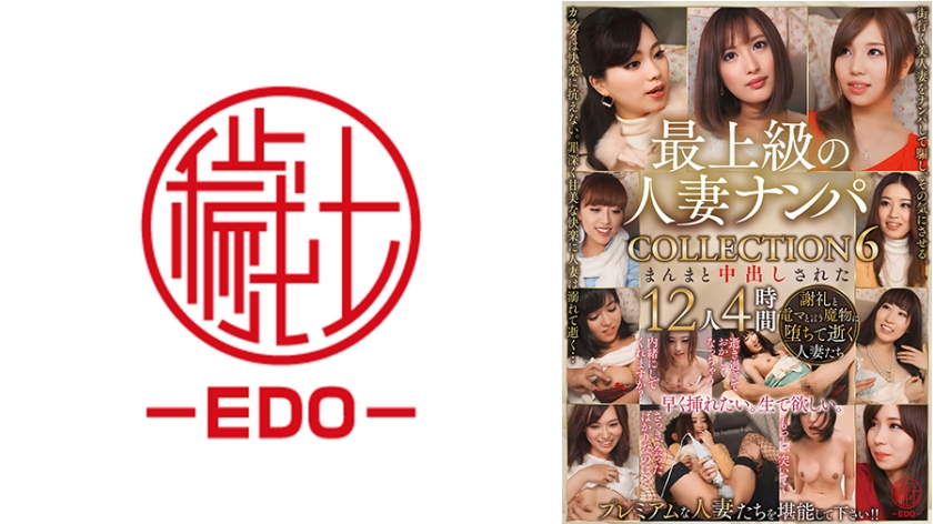 4時間以上作品 最上級の人妻ナンパ COLLECTION 6 まんまと中出しされた12人4時間